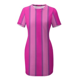 Stephanie LazyTown Original and Movie Costume Short Sleeved Dress summer dress womens 2025 Dress women