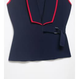 Women's Waistcoat 2026 Spring Summer V-neck Sleeveless Double-breasted Tops Casual Fashion Lady Knitted Colorblock Tank Tops