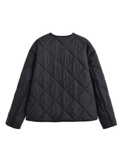 Nlzgmsj Autumn Winter Women's Solid Single-breasted O-Neck Jacket Fashion Long Sleeve Coat Street Casual Short Jacket