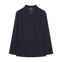 ETJ 2025 Women's New Fashion Design Three-Dimensional Cut High Collar Slim Suit Jacket & Matching Casual Trousers