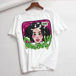 KATSEYE Gnarly Women Summer Short Sleeve Fashion Print Lady T-shirts Top T Shirt Ladies Womens Graphic Female Tee T-Shirt