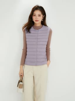 NewBang 90% Matt Fabric Women's Warm Vests Ultra Light Down Vest Women Two Ways Waistcoat Portable Warm Sleeveless Winter Liner