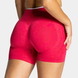 Summer Women's Seamless Leopard Print Sports Shorts White Border Contrasting High Waist Leggings Gym Yoga Exercise Sports Shorts