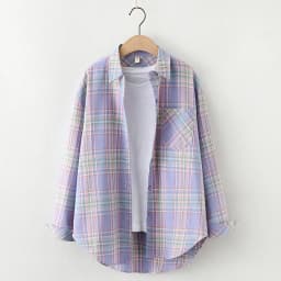 Fresh Flannel Plaid Shirt Women 2026 New Female Blouses and Tops Cotton Loose Long Sleeve Casual Shirts Fine Women's Clothes