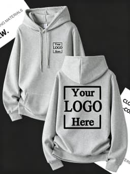 Customize Womens Hoodies Street Oversized Pocket Sweatshirts Hip Hop Unisex Tops DIY Your Logo/Graphic Pullovers Woman Clothes