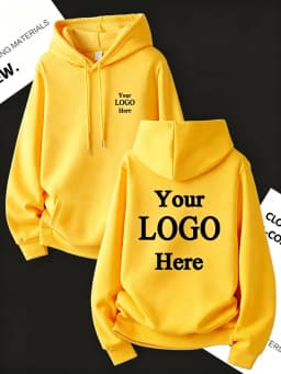 Customize Womens Hoodies Street Oversized Pocket Sweatshirts Hip Hop Unisex Tops DIY Your Logo/Graphic Pullovers Woman Clothes
