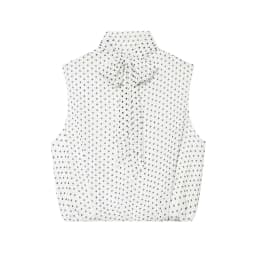 BSAY 2026 New Women Fashion Mock Neck Sleeveless Blouse Front Twist Wrap V Neck Tank Top Back Pleated Elegant Summer Casual Tops