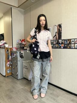 Genayooa Y2k Japanese Plaid Shirt Women Short Sleeve Pocket Slim 2000s Aesthetic Crop Tops Summer Vintage Blouse And Shirt Retro