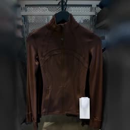 Women's Stand Collar Zipper Jacket, Bare-skin Feel, High Stretch, Moisture Absorption Sweat Releasing, Slim Fit