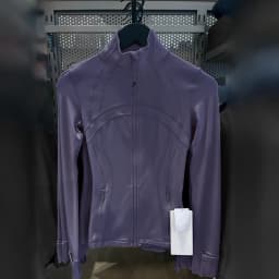Women's Stand Collar Zipper Jacket, Bare-skin Feel, High Stretch, Moisture Absorption Sweat Releasing, Slim Fit