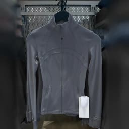 Women's Stand Collar Zipper Jacket, Bare-skin Feel, High Stretch, Moisture Absorption Sweat Releasing, Slim Fit