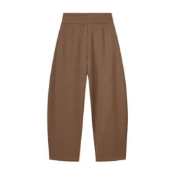 Women Wide Leg Pants Retro Dark Color Pleated Trousers High Waist Casual Work Office Straight Pants