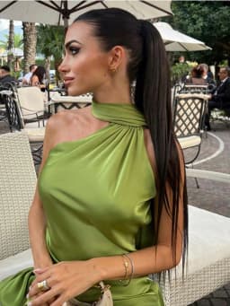 Sexy Satin Ribbon Party Dress Women Elegant Halter Backless Off Shoulder Sleeveless Female Dresses 2026 Summer Solid Robe Gown