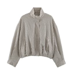 Women's Jacket 2026 New Autumn Long Sleeve Loose Plaid Jacket for Women Casual Stylish Chic Personality Oversize Ladies Outwear