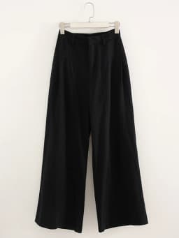 White Cotton Linen Pants Women Wide Leg Formal Trousers Summer Straight Leg Suit Pants High Waist Ladies Formal Pants Loose