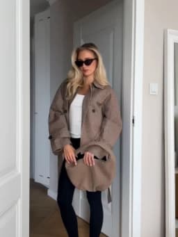 Trendy Plaid Lapel Collar Short Trench Coat Double Breasted Button Belted Waist Coat Women Retro Autumn Daily Street Office Wear