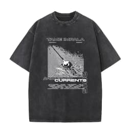 Mens women Vintage Washed Short Sleeve T-shirt Tame Impala Rock Band Deadbeat Tour 2026 Album Hip Hop Fans Gift T-shirts