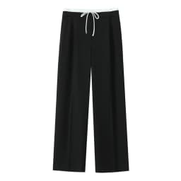 HXAO Women Pants Summer Baggy Pants For Woman Pleats Casual Black Pants Office Lace Up Fluid Trousers Boxer Gray Womens Pants
