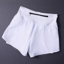 Women's 2 in 1 Shorts with Pockets - Lightweight Breathable Loose Anti-Disclosure Split Side for Yoga Running Gym