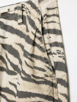 Women Chic Casual Animal Print Pants For Women High Waist Wide Leg Trousers Woman 2026 Spring Summer Fashion Tied Pant Trendy