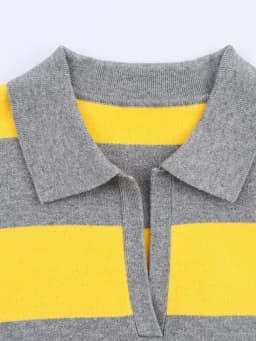 Nlzgmsj 2025 Autumn High Street Chic Women Striped Knitted Sweaters Women Full Sleeve Vintage Style Tops