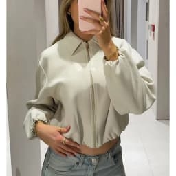 MUJER 2025 Women's Bomber Jacket Zip Puffed Varsity Jackets for Women Cropped Demi-season Jacket for Women Coats New Outerwears