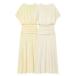 Women's Dress 2026 Summer New Style Solid Color Short Sleeve Ruffle Decor Midi Maxi Dress Elegant and Gentle Romantic