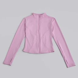 S-3XL Women Full Zip Yoga Jacket Thumb Hole Slim Fit Breathable Athletic Top for Gym Running Workout Training&Daily Casual Wear