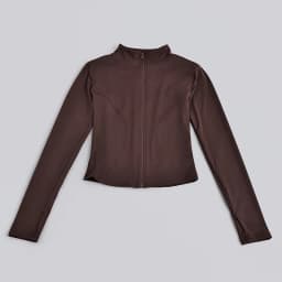 S-3XL Women Full Zip Yoga Jacket Thumb Hole Slim Fit Breathable Athletic Top for Gym Running Workout Training&Daily Casual Wear