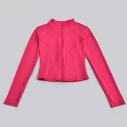 S-3XL Women Full Zip Yoga Jacket Thumb Hole Slim Fit Breathable Athletic Top for Gym Running Workout Training&Daily Casual Wear