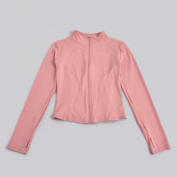 S-3XL Women Full Zip Yoga Jacket Thumb Hole Slim Fit Breathable Athletic Top for Gym Running Workout Training&Daily Casual Wear