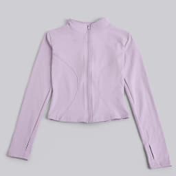 S-3XL Women Full Zip Yoga Jacket Thumb Hole Slim Fit Breathable Athletic Top for Gym Running Workout Training&Daily Casual Wear