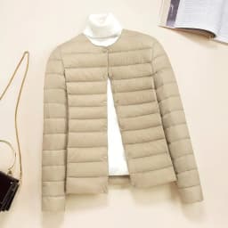 Korean Slim Fit O-neck V-neck Female Short Quilted Puffer Coat 2026 New Arrivlas Women Ultra Lightweight Packable Liner Jackets