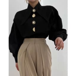 Spring Fashion Long Sleeve Shirt Pointed Collar Office Lady Blouse Office Women Shirts Turn Down Collar Loose Clothing 15630