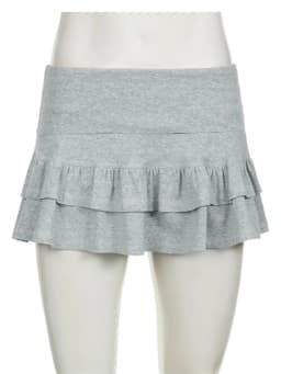 Mooyufo Sweet Solid Pleated Super Mini Skirt Preppy Atyle Sexy Slim Low-Waisted Skirts Women 2024 Summer Fashion Streetwear Lady