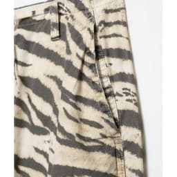 HipSeam Women's Zebra Stripes Pants New 2026 Summer Fashion Mid-waist Trousers with Lace Tie Casual Female Streetwear Pants