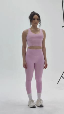 2PCS Yoga Set for Woman's Quick Drying Legging Outdoor Running Fitness Pants Summer Gym Backless Sports Bra with Chest Pad