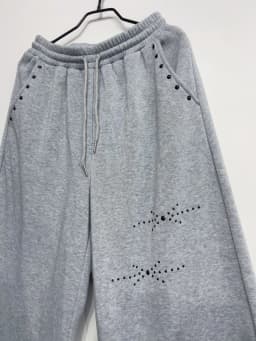 Y2K Women Korean Streetwear Wide Leg Sweatpants Baggy Oversized Rivet Pants Harajuku Grunge Joggers Trousers Acubi 2000s Clothes