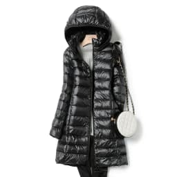 Fashionable Outerwear Winter Women Korean Fashion Slim Remove Hooded Parka Down Jackets Long Light Thin Coat Puffer Jacket