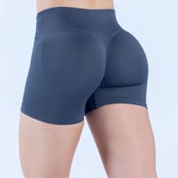 Summer High Waisted Training Workout Shorts Seamless Cross Waist Sexy Running Fitness Short Pants Solid Color Gym Leggings