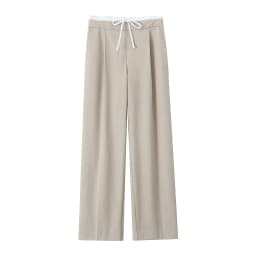 Willshela Women Fashion Solid Lace Up Side Zipper Straight Pants Vintage High Elastic Waist Female Chic Lady Trousers