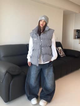 Casual Womens Y2K Loose Baggy Jeans Blue Washed High Street Vintage Cargo Pants Wide Leg Oversized Trousers Y2K Pants