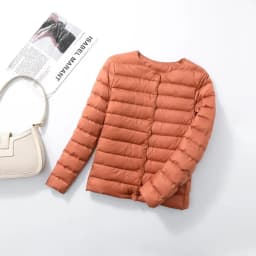 2026 New Arrivals Autumn Winter Warm Women White Duck Down Slim Jackets Female Fashion Ultra Lightweight Packable Puffer Coats