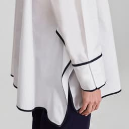 CHCH Luxury Women's Blouse 2024 Commuter Fashion Embroidered Line Loose Shirts Simple Comfortable Business Office Women's Shirts