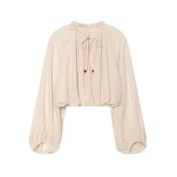 NLZGMSJ 2026 Summer Casual Women Suit O-neck Wrinkle Effect Short Blouse Zipper Long Straight Skirt Fashion Holiday Sets