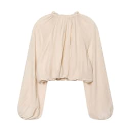 NLZGMSJ 2026 Summer Casual Women Suit O-neck Wrinkle Effect Short Blouse Zipper Long Straight Skirt Fashion Holiday Sets