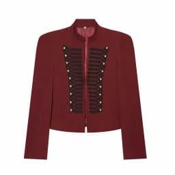 Women Vintage Slim Jacket Spring Women Trends Elegant Napoleon Jackets Ladies High Street Chic Shoulder Padded Blazer
