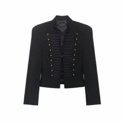 Women Vintage Slim Jacket Spring Women Trends Elegant Napoleon Jackets Ladies High Street Chic Shoulder Padded Blazer