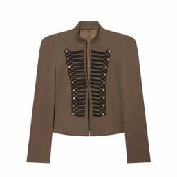 Women Vintage Slim Jacket Spring Women Trends Elegant Napoleon Jackets Ladies High Street Chic Shoulder Padded Blazer