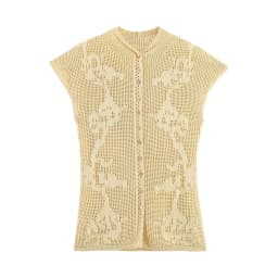 Summer Women Knitted Sweater Tops 2026 New Fashion Casual Short Sleeved Casual Cardigan Top Women's Single Breasted Cothing